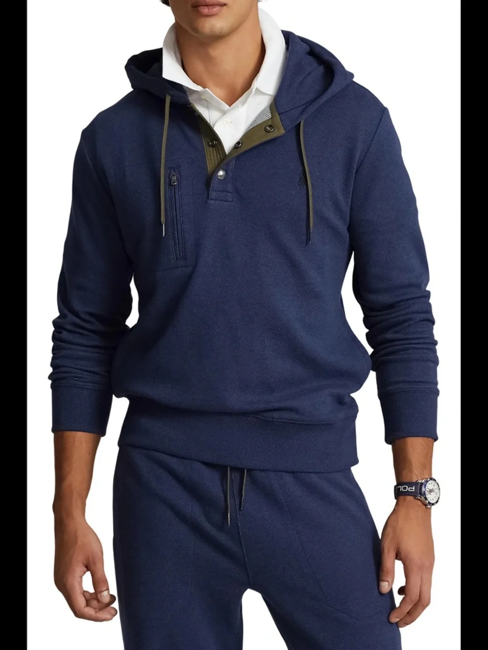 Polo Ralph Lauren Expedition Cotton Blend Terry Hoodie